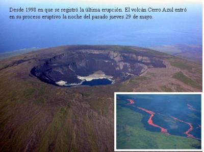 Erupción del Volcán Cerro Azul atrae más turistas a Isabela